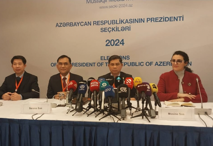 Azerbaijan's presidential poll ran smoothly with highest set-up - Cambodian MP